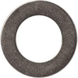 Made in USA - 0.03" Thick, 0.38" Inside x 5/8" OD, Round Shim - 5/16" Screw, Uncoated 302/304 Stainless Steel - Eagle Tool & Supply