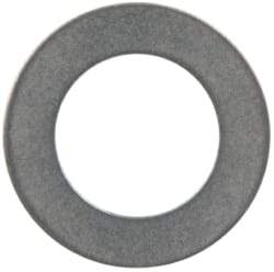 Made in USA - 0.004" Thick, 0.38" Inside x 5/8" OD, Round Shim - 5/16" Screw, Uncoated 302/304 Stainless Steel - Eagle Tool & Supply