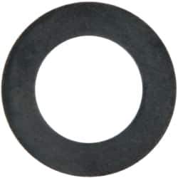 Made in USA - 0.007" Thick, 0.38" Inside x 5/8" OD, Round Shim - 5/16" Screw, Uncoated 302/304 Stainless Steel - Eagle Tool & Supply