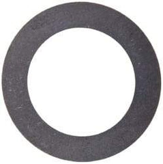 Made in USA - 0.005" Thick, 0.755" Inside x 1-1/8" OD, Round Shim - 5/8" Screw, Uncoated 302/304 Stainless Steel - Eagle Tool & Supply