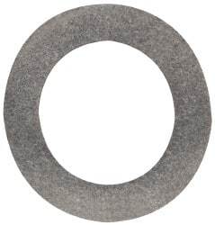 Made in USA - 0.015" Thick, 7/8" Inside x 1-3/8" OD, Round Shim - 3/4" Screw, Uncoated 302/304 Stainless Steel - Eagle Tool & Supply