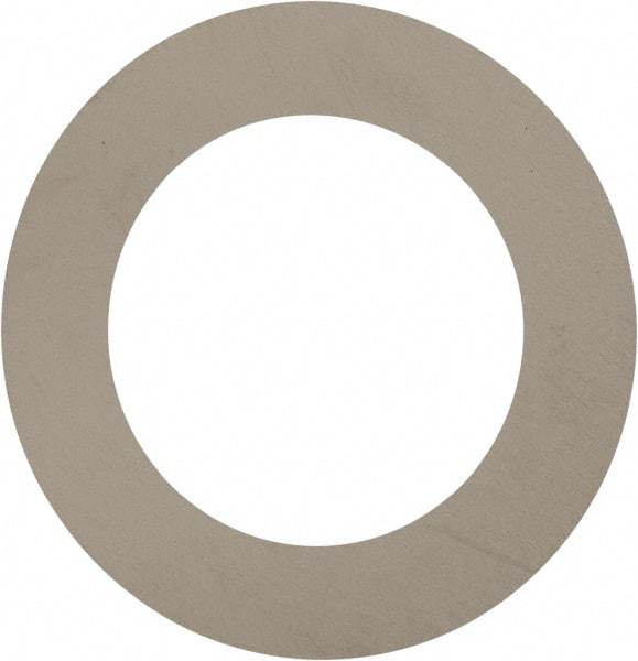 Made in USA - 0.002" Thick, 7/8" Inside x 1-3/8" OD, Round Shim - 3/4" Screw, Uncoated 302/304 Stainless Steel - Eagle Tool & Supply