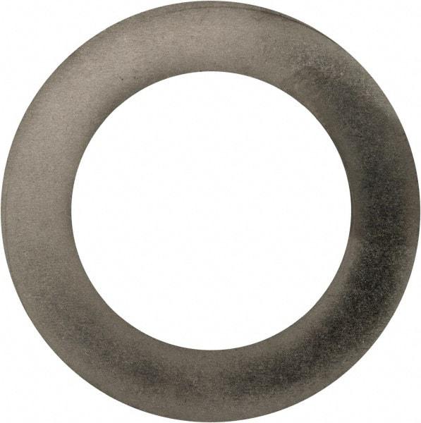 Made in USA - 0.008" Thick, 7/8" Inside x 1-3/8" OD, Round Shim - 3/4" Screw, Uncoated 302/304 Stainless Steel - Eagle Tool & Supply