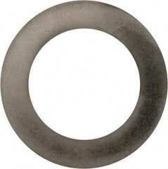Made in USA - 0.008" Thick, 7/8" Inside x 1-3/8" OD, Round Shim - 3/4" Screw, Uncoated 302/304 Stainless Steel - Eagle Tool & Supply