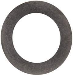 Made in USA - 0.024" Thick, 1" Inside x 1-1/2" OD, Round Shim - 7/8" Screw, Uncoated 302/304 Stainless Steel - Eagle Tool & Supply