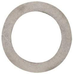 Made in USA - 0.015" Thick, 1-1/8" Inside x 1-5/8" OD, Round Shim - Uncoated 302/304 Stainless Steel - Eagle Tool & Supply