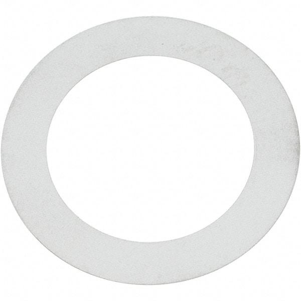 Made in USA - 0.004" Thick, 1-1/8" Inside x 1-5/8" OD, Round Shim - Uncoated 302/304 Stainless Steel - Eagle Tool & Supply