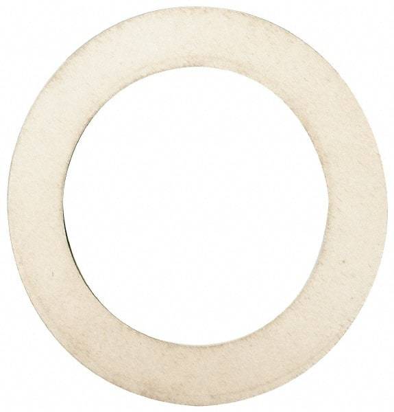 Made in USA - 0.008" Thick, 1-1/8" Inside x 1-5/8" OD, Round Shim - Uncoated 302/304 Stainless Steel - Eagle Tool & Supply