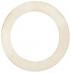 Made in USA - 0.001" Thick, 1-1/4" Inside x 1-3/4" OD, Round Shim - Uncoated 302/304 Stainless Steel - Eagle Tool & Supply