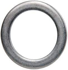 Made in USA - 1/8" Thick, 1-1/4" Inside x 1-3/4" OD, Round Shim - Uncoated 302/304 Stainless Steel - Eagle Tool & Supply