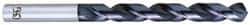 OSG - 10.2997mm 120° Vanadium High Speed Steel Jobber Drill - TiCN Finish, Right Hand Cut, Spiral Flute, Straight Shank, 133mm OAL, Standard Point - Eagle Tool & Supply