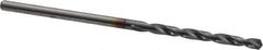 OSG - 1.99898mm 120° Vanadium High Speed Steel Jobber Drill - TiCN Finish, Right Hand Cut, Spiral Flute, Straight Shank, 49mm OAL, Standard Point - Eagle Tool & Supply