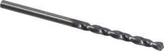 OSG - 3.50012mm 120° Vanadium High Speed Steel Jobber Drill - TiCN Finish, Right Hand Cut, Spiral Flute, Straight Shank, 70mm OAL, Standard Point - Eagle Tool & Supply