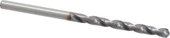 OSG - 4.0005mm 120° Vanadium High Speed Steel Jobber Drill - TiCN Finish, Right Hand Cut, Spiral Flute, Straight Shank, 75mm OAL, Standard Point - Eagle Tool & Supply
