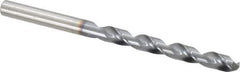 OSG - Letter I 120° Vanadium High Speed Steel Jobber Drill - TiCN Finish, Right Hand Cut, Spiral Flute, Straight Shank, 109mm OAL, Standard Point - Eagle Tool & Supply