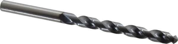 OSG - 7.69874mm 120° Vanadium High Speed Steel Jobber Drill - TiCN Finish, Right Hand Cut, Spiral Flute, Straight Shank, 117mm OAL, Standard Point - Eagle Tool & Supply
