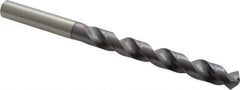 OSG - 9.29894mm 120° Vanadium High Speed Steel Jobber Drill - TiCN Finish, Right Hand Cut, Spiral Flute, Straight Shank, 125mm OAL, Standard Point - Eagle Tool & Supply