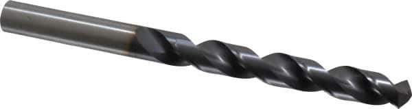 OSG - 11.19886mm 120° Vanadium High Speed Steel Jobber Drill - TiCN Finish, Right Hand Cut, Spiral Flute, Straight Shank, 142mm OAL, Standard Point - Eagle Tool & Supply