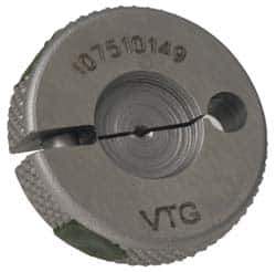Vermont Gage - 3/8-16 Go Single Ring Thread Gage - Class 3A, Tool Steel - Eagle Tool & Supply