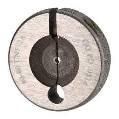Vermont Gage - 0-80 Go Single Ring Thread Gage - Class 2A, Tool Steel - Eagle Tool & Supply