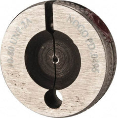 Vermont Gage - 0-80 No Go Single Ring Thread Gage - Class 2A, Tool Steel - Eagle Tool & Supply