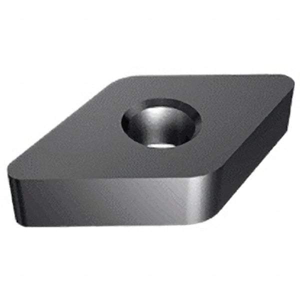 Iscar - DNGA442 Grade IN23 Ceramic Turning Insert - Al2O3/TiCN Finish, 55° Diamond, 1/2" Inscr Circle, 1/4" Thick, 1/32" Corner Radius - Eagle Tool & Supply
