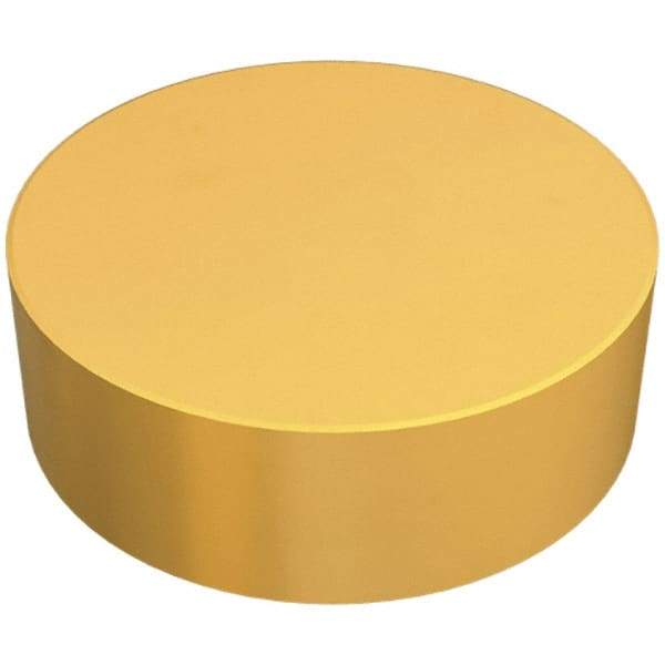 Iscar - RNG43 Grade IN22 Ceramic Turning Insert - Al2O3/TiCN Finish, Round, 1/2" Inscr Circle, 3/16" Thick - Eagle Tool & Supply