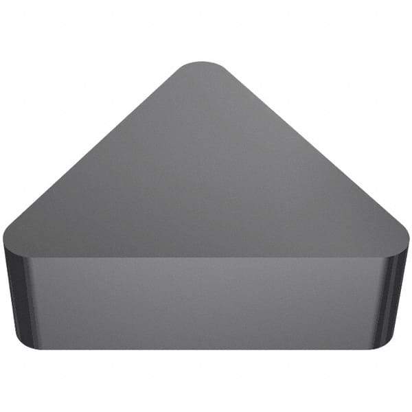 Iscar - TNG332 Grade IN23 Ceramic Turning Insert - Al2O3/TiCN Finish, 60° Triangle, 3/8" Inscr Circle, 3/16" Thick, 1/32" Corner Radius - Eagle Tool & Supply