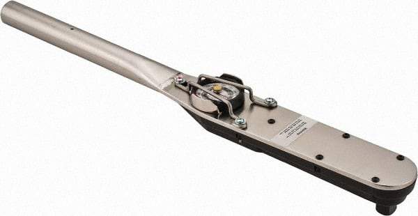 Proto - 3/4" Drive Dial Torque Wrench - 350 Ft/Lb Torque, 27-7/8" OAL, 10 Ft/Lb Graduation, Fixed Head - Eagle Tool & Supply