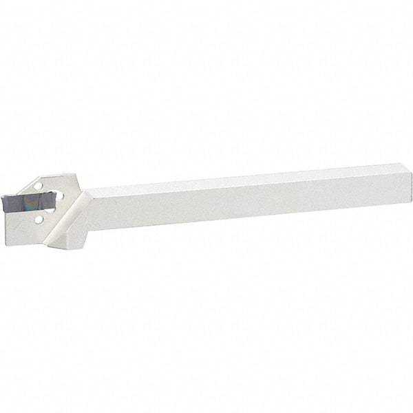 Iscar - External Thread, 0.689" Max Depth of Cut, 3mm Min Groove Width, 150mm OAL, Left Hand Indexable Grooving Cutoff Toolholder - 25mm Shank Height x 25mm Shank Width, DG../GRIP Insert Style, DGT Toolholder Style, Series Do-Grip - Eagle Tool & Supply