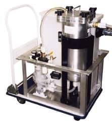 Made in USA - 0.5 CFM Air Input Rate, 40 to 125°F Max, Coolant Aerator - 180 GPH Oil Removal Capacity, Use with 1 to 10 Sumps to 400 Gallons - Eagle Tool & Supply