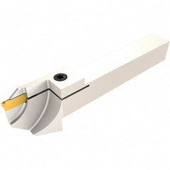 Iscar - External Thread, 120mm OAL, Left Hand Indexable Grooving Cutoff Toolholder - 44.8mm Shank Height x 44.8mm Shank Width, DGHAL Toolholder Style, Series Do-Grip - Eagle Tool & Supply