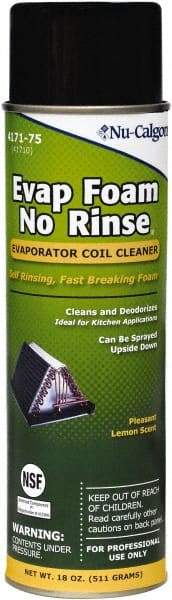 Nu-Calgon - HVAC Cleaners & Scale Removers Container Size (oz.): 18 Container Type: Aerosol - Eagle Tool & Supply