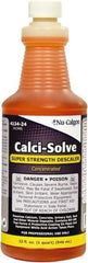 Nu-Calgon - 1 Qt Liquid Hydrochloric Acid Drain Cleaner - Acidic Scent - Eagle Tool & Supply