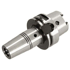 Iscar - 3/4" Hole Diam, HSK63A Taper Shank Shrink Fit Tool Holder & Adapter - 3.937" Projection, 1.3" Nose Diam, 2.05" Clamping Depth, 25,000 RPM, Through Coolant - Exact Industrial Supply