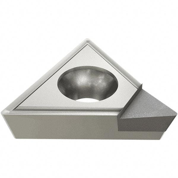 Iscar - TPGX730 Grade ID5 Polycrystalline Diamond (PCD) Turning Insert - Uncoated, 60° Triangle, 7/32" Inscr Circle, 3/32" Thick, 0.0079" Corner Radius - Eagle Tool & Supply