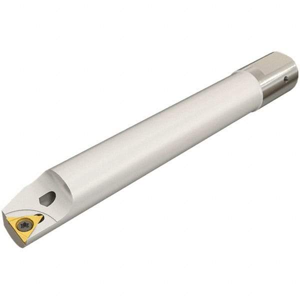 Iscar - 8mm Min Bore Diam, 70mm OAL, 16mm Shank Diam, IHAXF Indexable Boring Bar - 48mm Max Bore Depth, WCGT 0201.. Insert - Eagle Tool & Supply