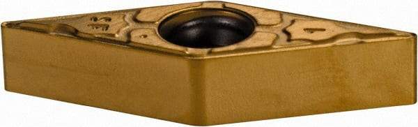 Iscar - VNMG2.5-1 SF Grade IC570 Carbide Turning Insert - TiCN/TiN Finish, 35° Diamond, 9/32" Inscr Circle, 5/32" Thick, 1/64" Corner Radius - Eagle Tool & Supply