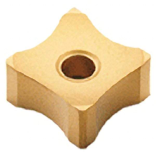 Kyocera - CNGA431 Grade KBN25M CBN Turning Insert - Megacoat Finish, 80° Diamond, 1/2" Inscr Circle, 3/16" Thick, 1/64" Corner Radius - Eagle Tool & Supply