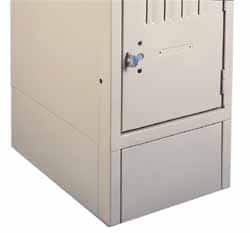 Tennsco - 15" Wide6" High, Locker Front Base - Eagle Tool & Supply