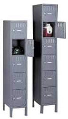Tennsco - 18 Door, 6 Tier, Locker - Eagle Tool & Supply