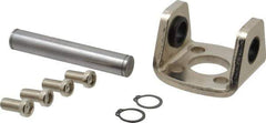 SMC PNEUMATICS - Air Cylinder Double Clevis - For 2-1/2" Air Cylinders, Use with NCGD - Eagle Tool & Supply