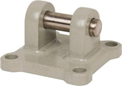 SMC PNEUMATICS - Air Cylinder Double Clevis - For 1-1/2" Air Cylinders, Use with NCQ2 Air Cylinders - Eagle Tool & Supply