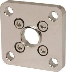 SMC PNEUMATICS - Air Cylinder Flange Mount - For 1-1/4" Air Cylinders, Use with NCGF/G - Eagle Tool & Supply