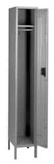 Tennsco - 1 Door, 1 Tier, Locker - Eagle Tool & Supply