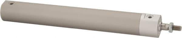 SMC PNEUMATICS - 3/4" Bore Double Acting Air Cylinder - 1/8 Port, 1/4-28 Rod Thread, 140 Max psi, 40 to 140°F - Eagle Tool & Supply