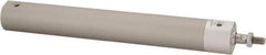 SMC PNEUMATICS - 3/4" Bore Double Acting Air Cylinder - 1/8 Port, 1/4-28 Rod Thread, 140 Max psi, 40 to 140°F - Eagle Tool & Supply