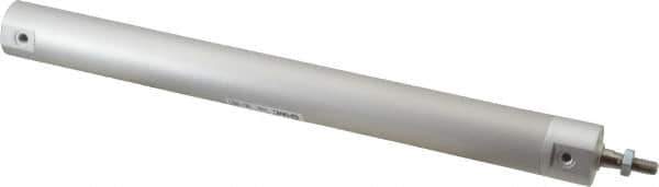 SMC PNEUMATICS - 3/4" Bore Double Acting Air Cylinder - 1/8 Port, 1/4-28 Rod Thread, 140 Max psi, 40 to 140°F - Eagle Tool & Supply