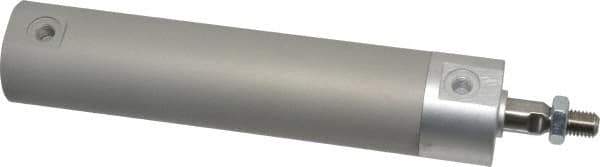 SMC PNEUMATICS - 1" Bore Double Acting Air Cylinder - 1/8 Port, 5/16-24 Rod Thread, 140 Max psi, 40 to 140°F - Eagle Tool & Supply