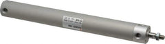 SMC PNEUMATICS - 1" Bore Double Acting Air Cylinder - 1/8 Port, 5/16-24 Rod Thread, 140 Max psi, 40 to 140°F - Eagle Tool & Supply